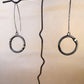 studded portal earrings I
