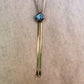 blue diamond pearl snake bolo