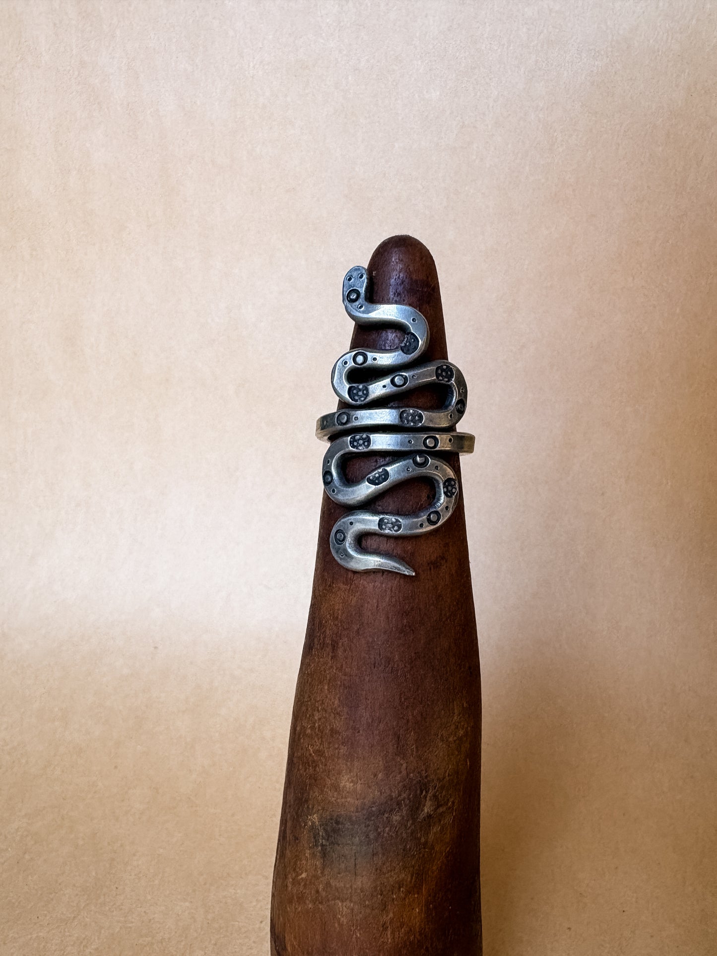 ringed snake ring