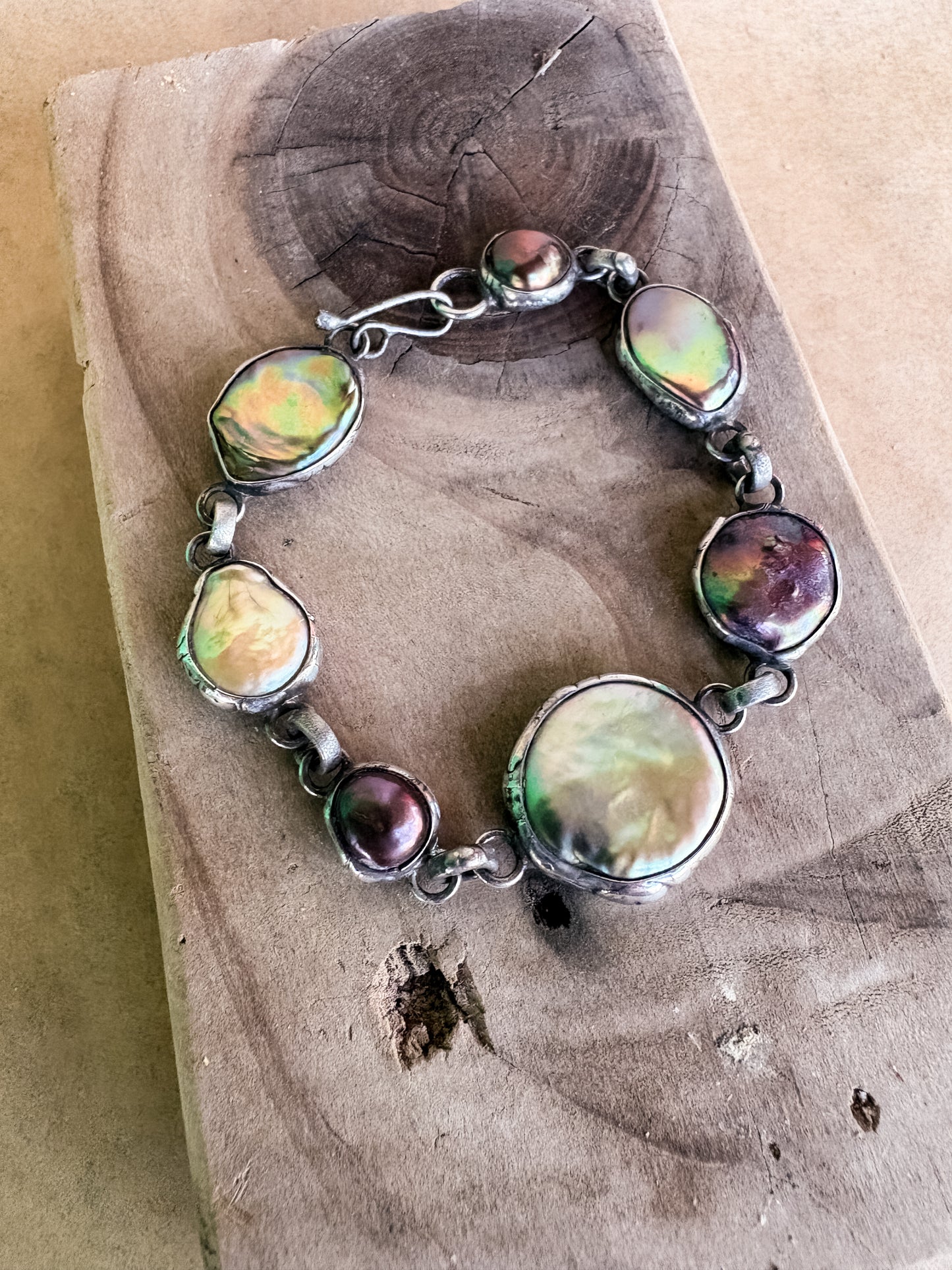 bog babe pearl bracelet