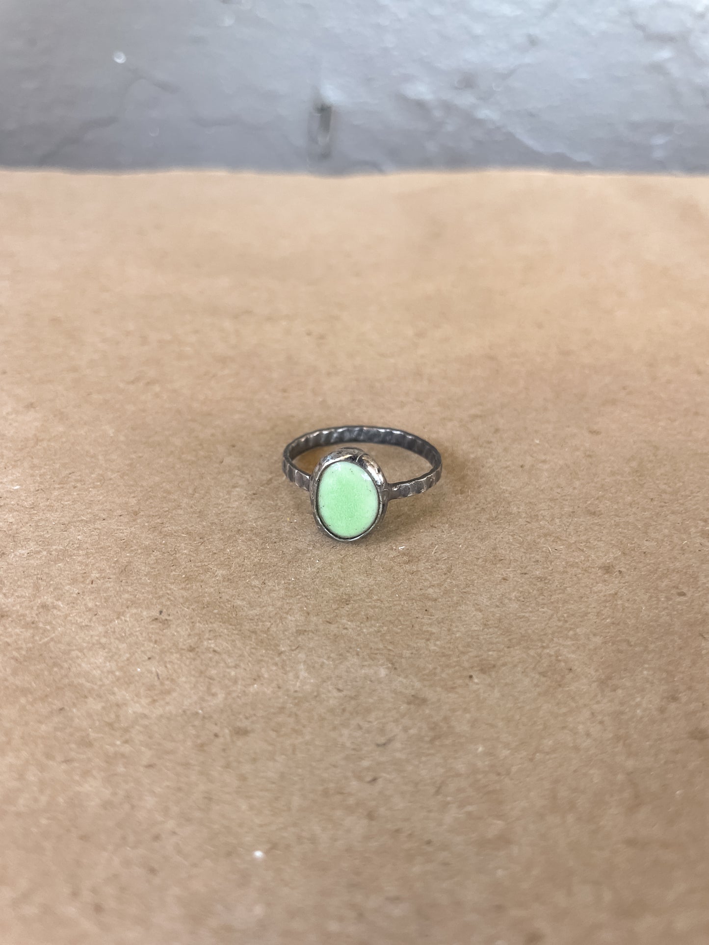 slime green ring