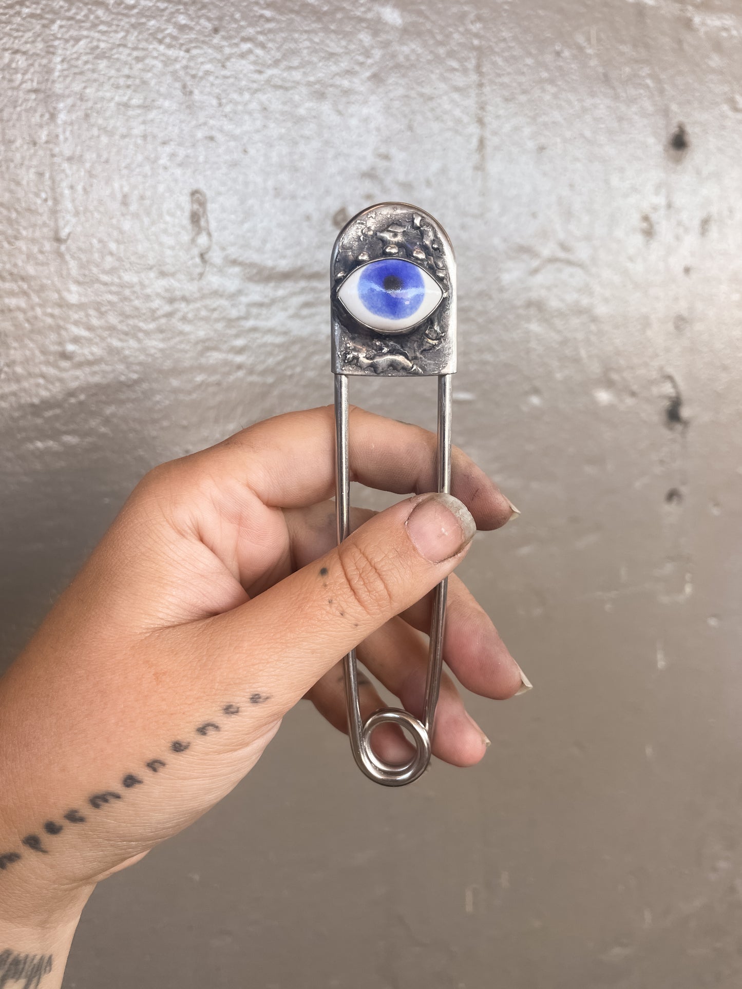 goddess eye safety pin