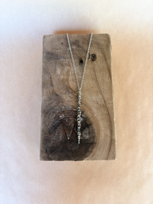 slag spike necklace