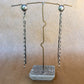 pearl chain earrings