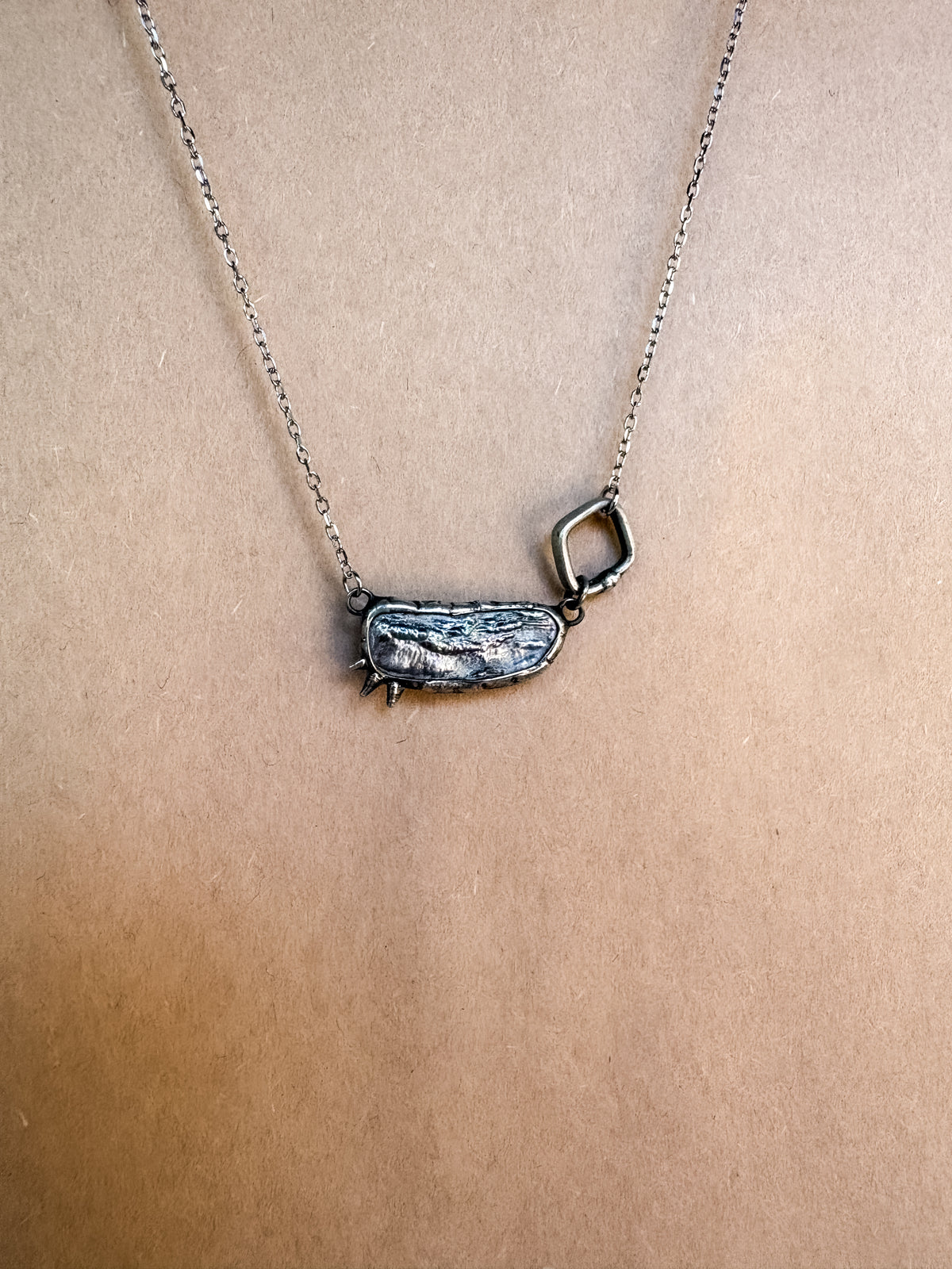 haunted river thread necklace