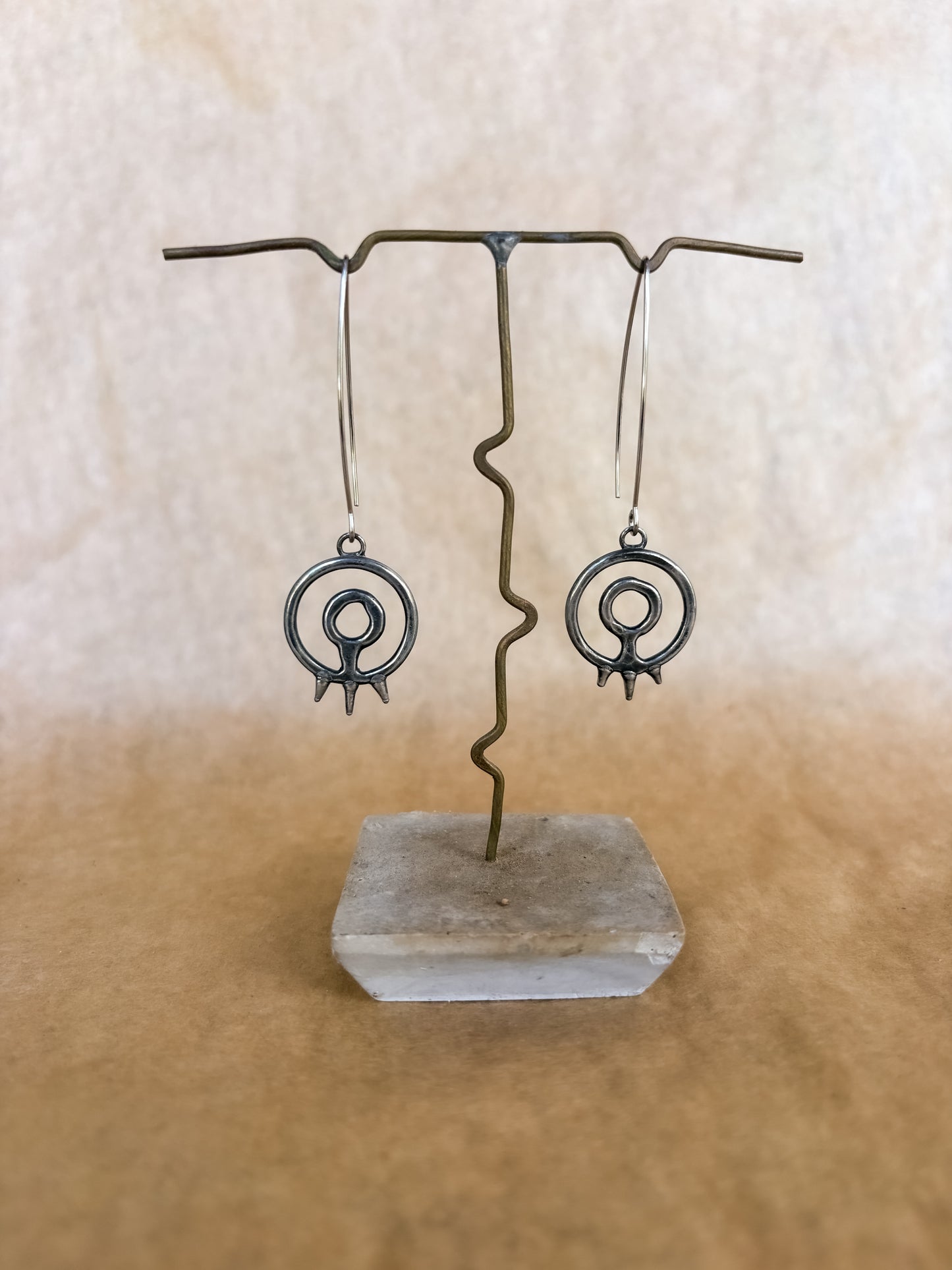power sigil earrings