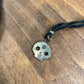 swirl skull wrap choker