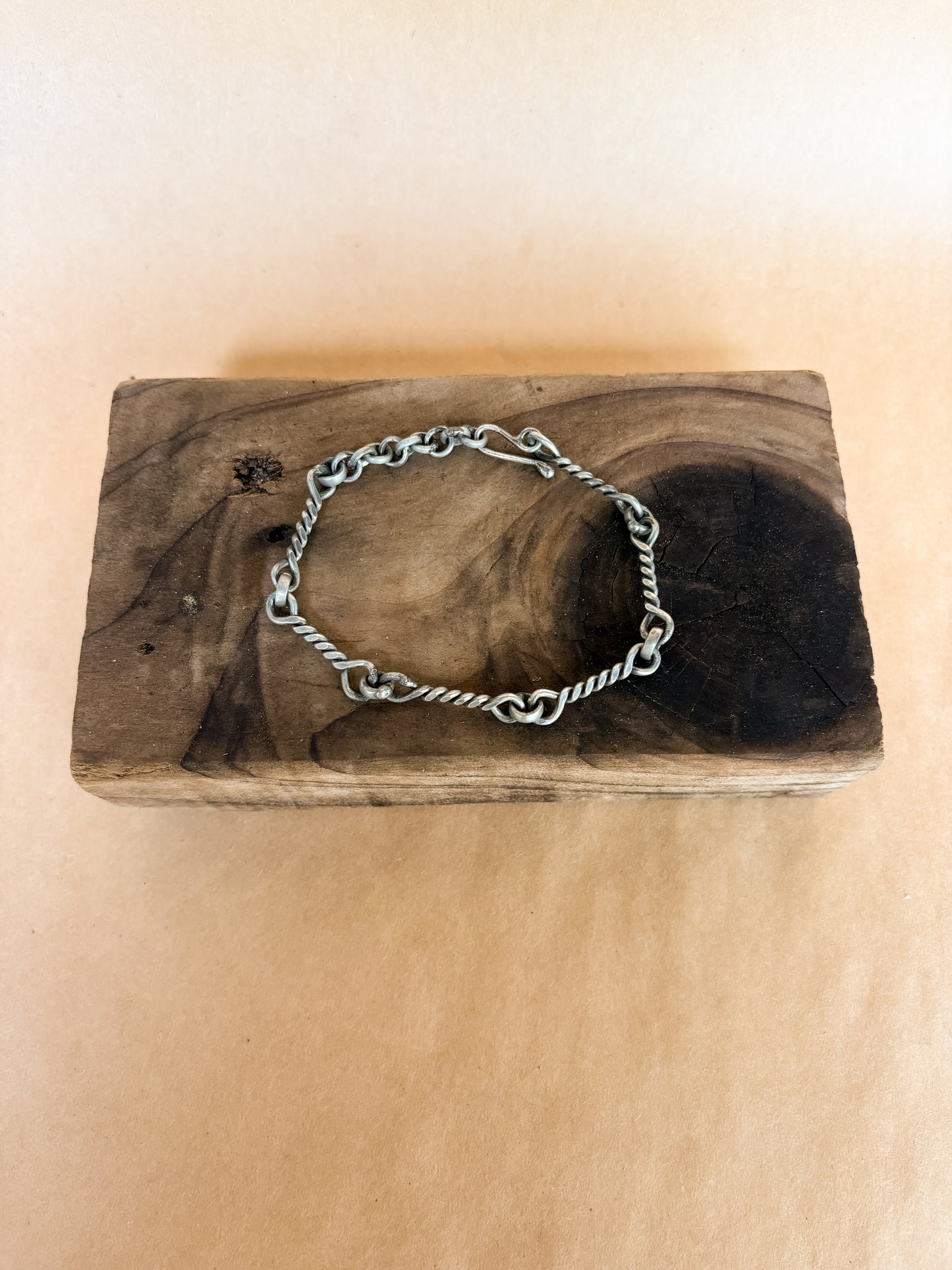 twisted link bracelet