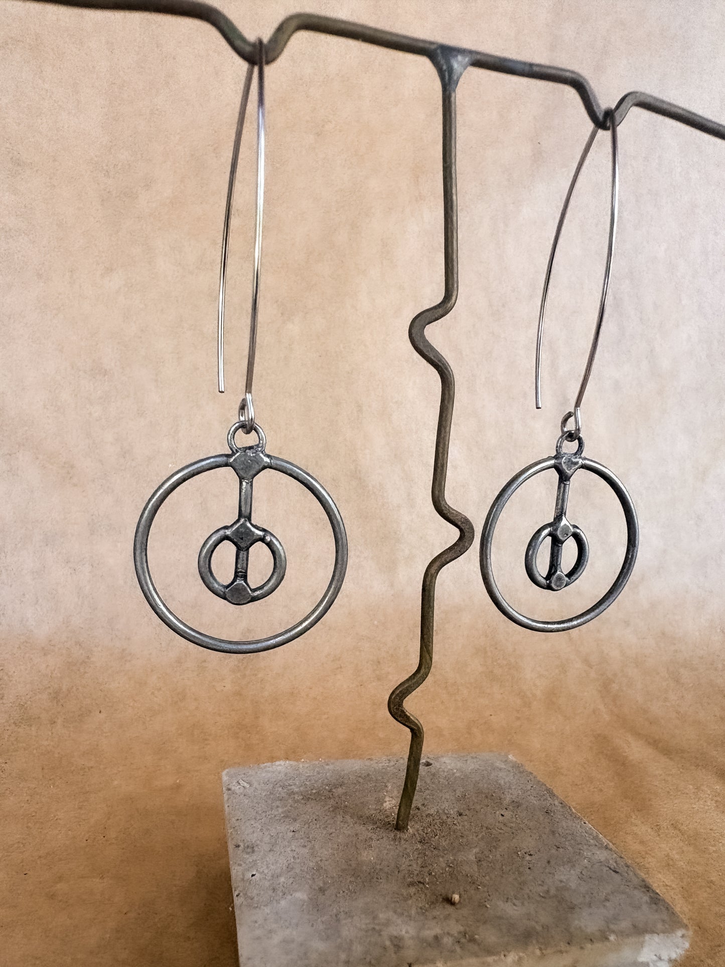 patience sigil earrings