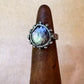 navy lily ring