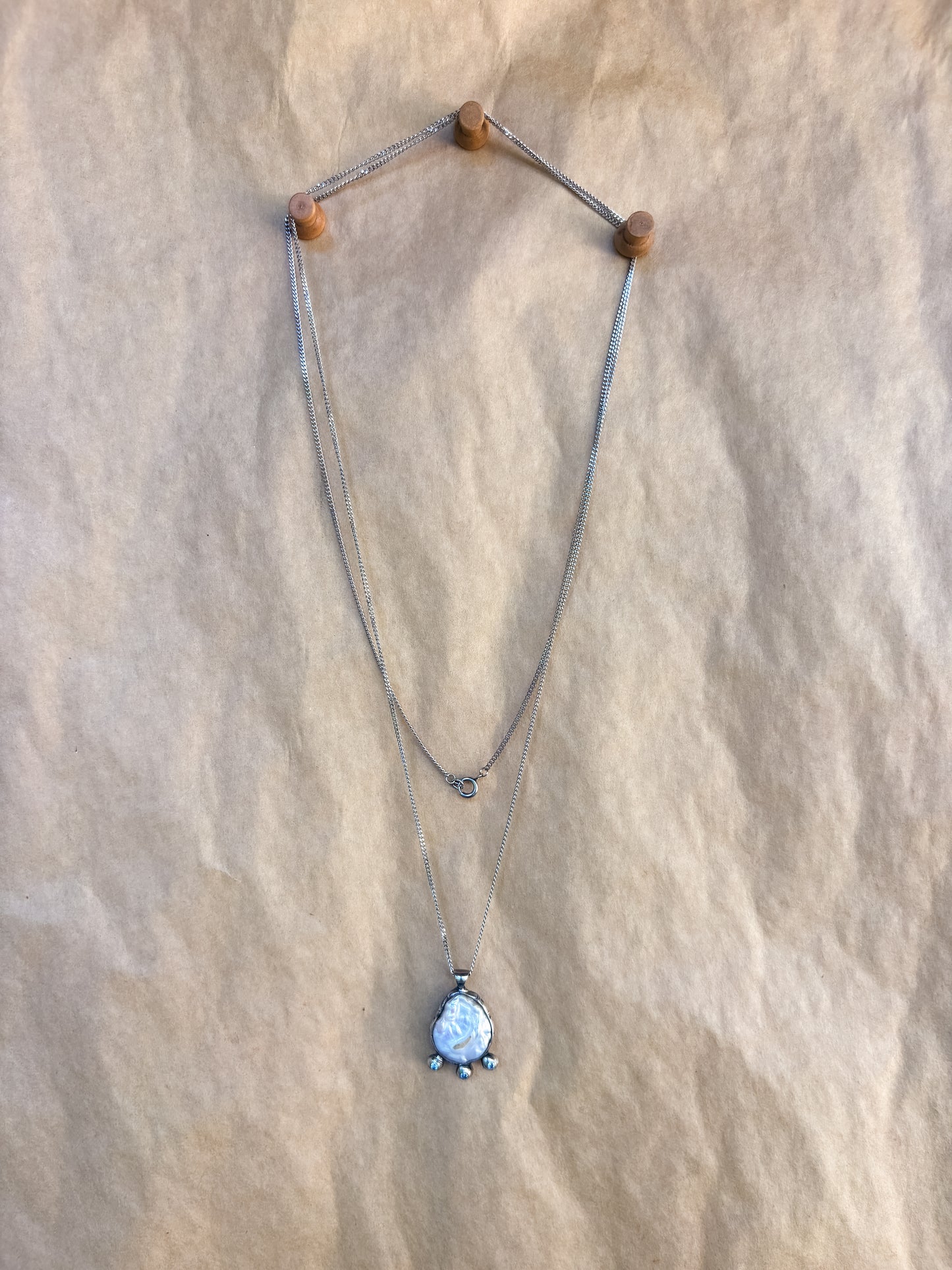 starry moon wrap necklace