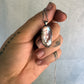 pearl glacier wrap necklace