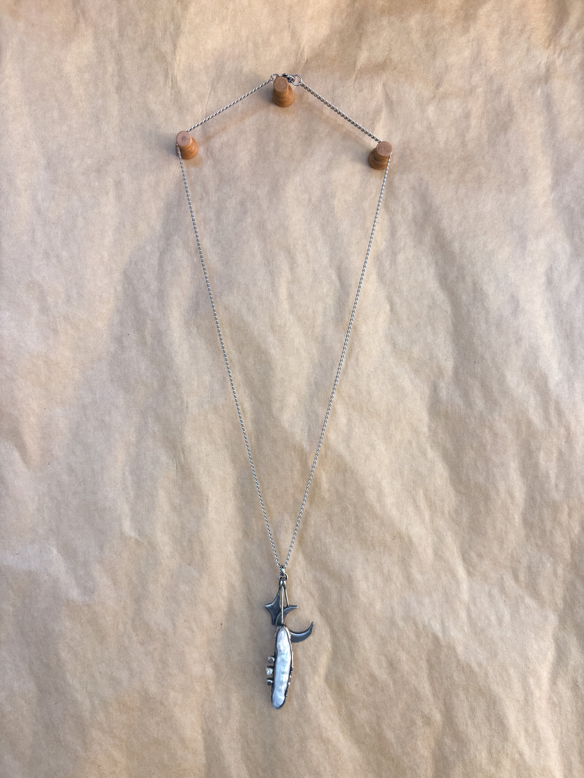 midnight muse charm necklace
