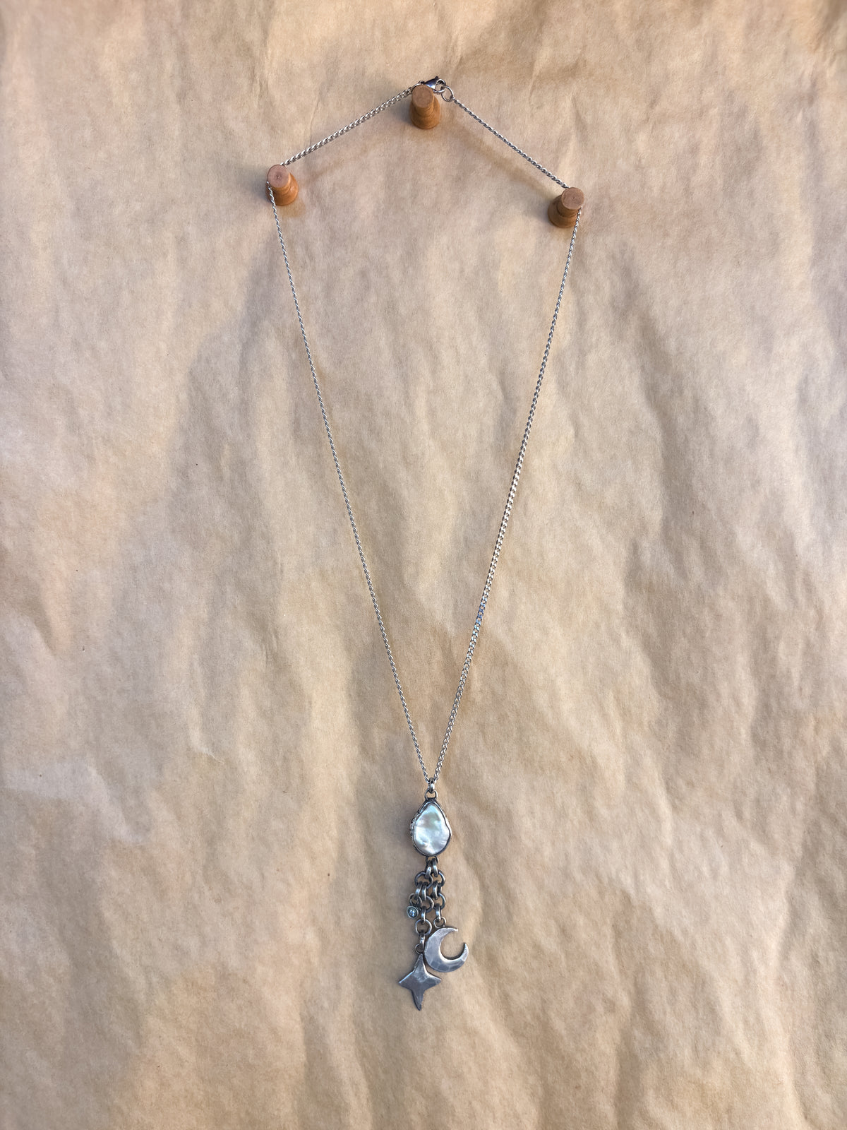 celestial dusk charm necklace