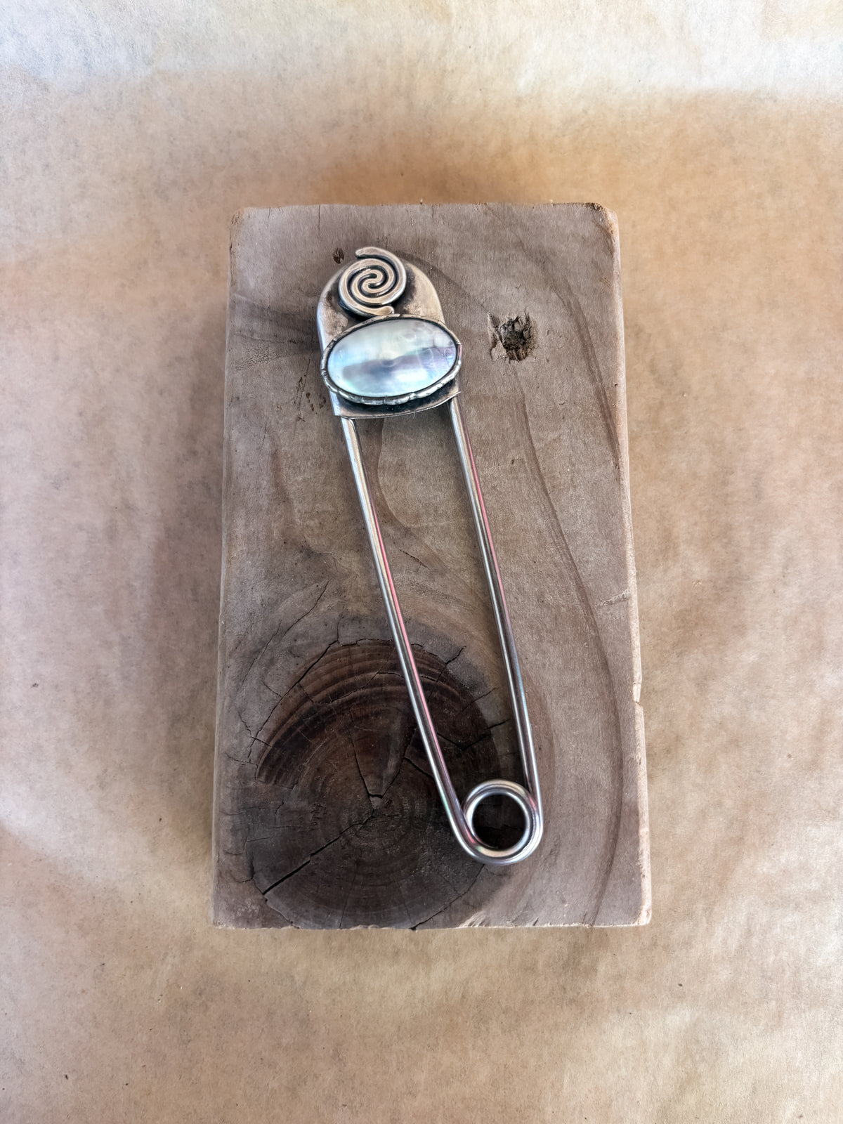 cosmic spiral safety pin