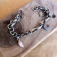 blush cloud charm bracelet