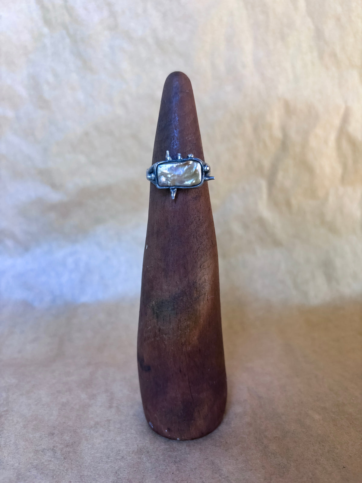 gold bar burst ring