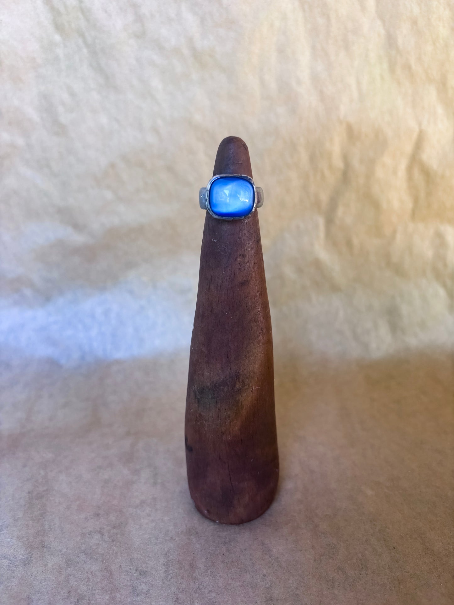 blue spring sky ring