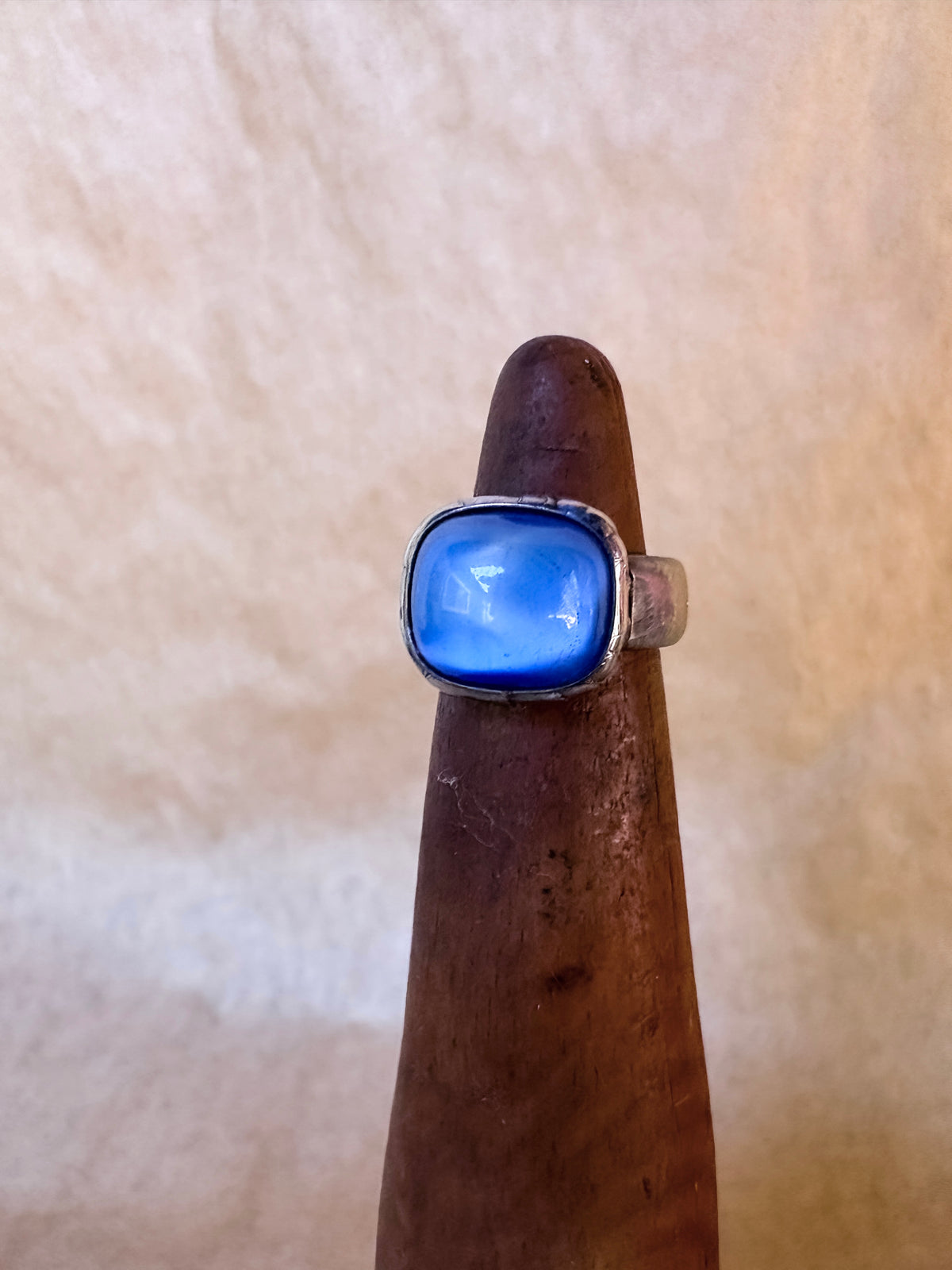 blue spring sky ring