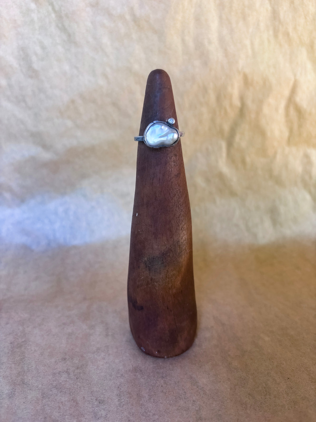 soft cloud star ring