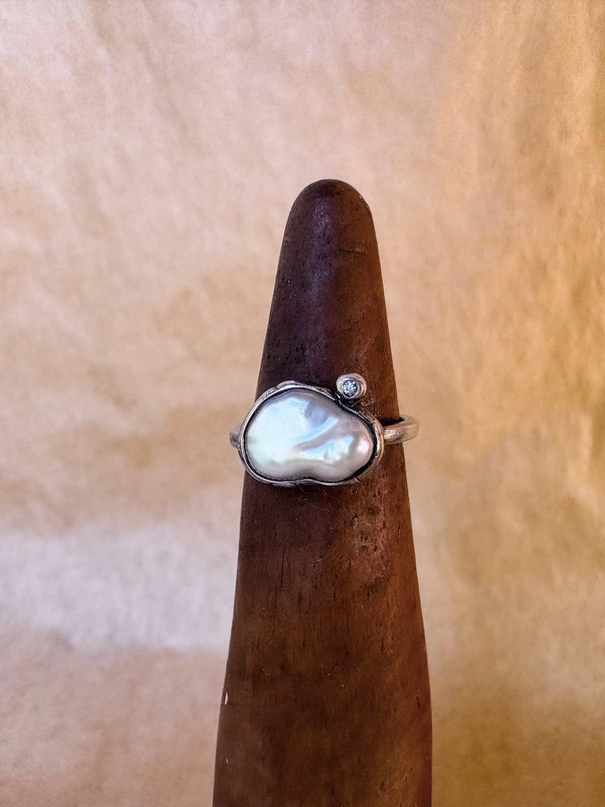 soft cloud star ring