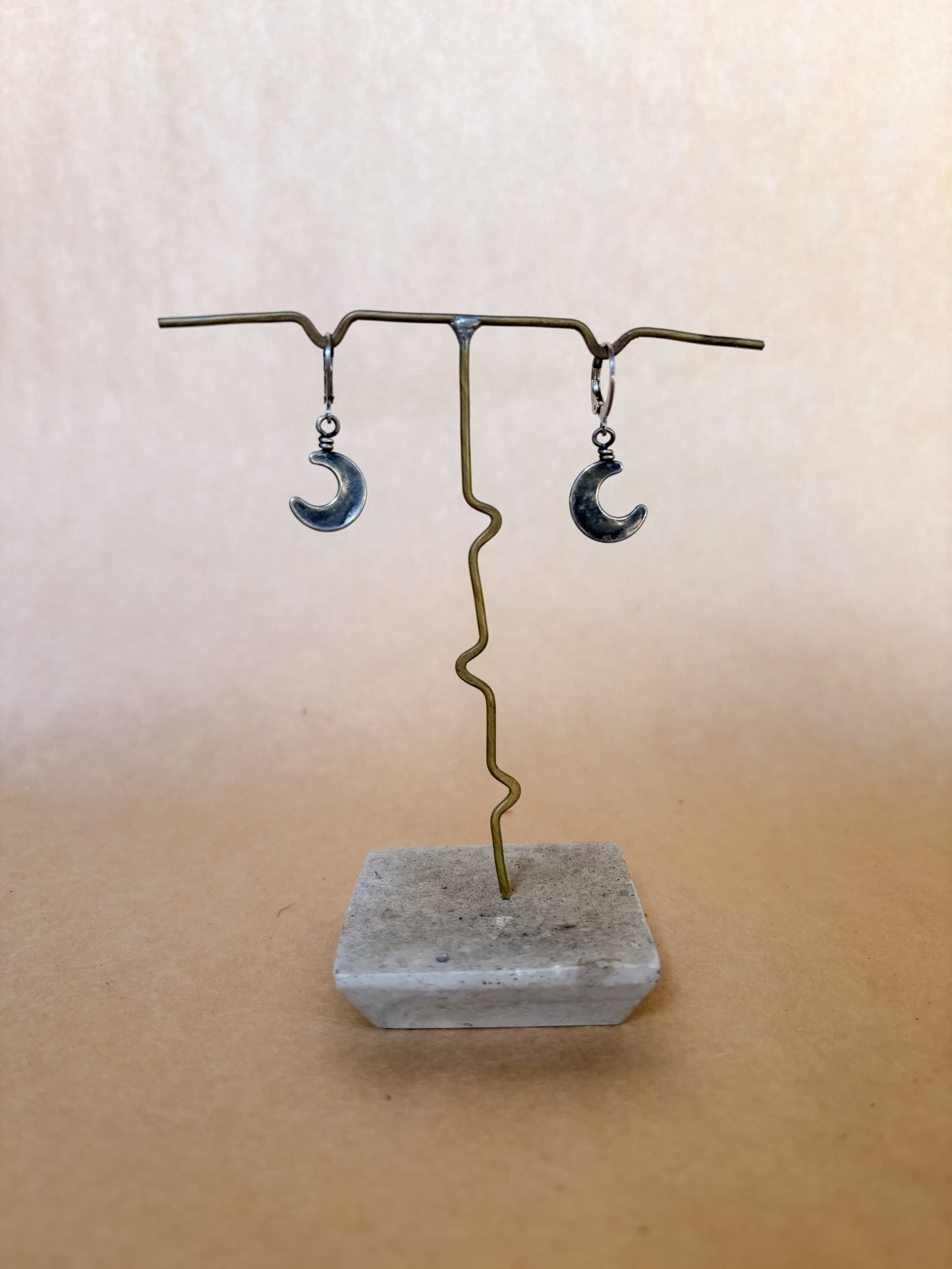 crescent moon earrings