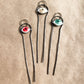 angel eye hair pin
