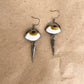 dagger eyeroll earrings